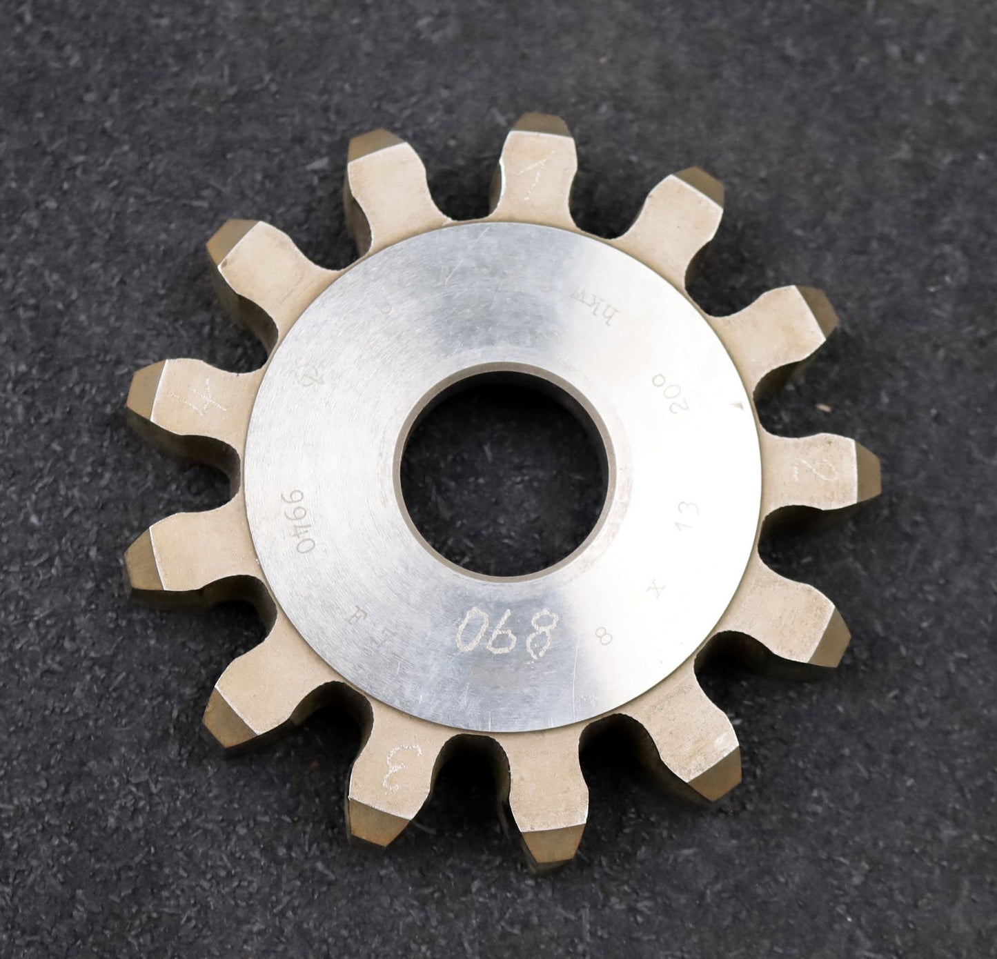 Bild des Artikels PWS-Scheibenschneidrad-gear-shaper-m=-8mm-EGW=-20°-Z=-13-Ø-122x22x-Ø-1-1/4"