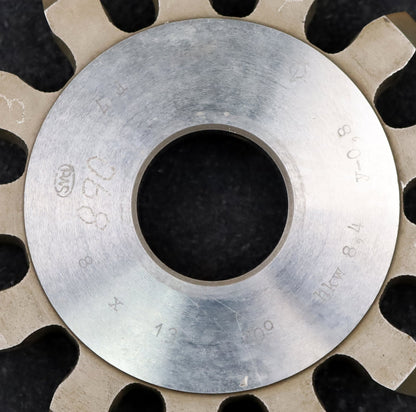 Bild des Artikels PWS-Scheibenschneidrad-gear-shaper-m=-8mm-EGW=-20°-Z=-13-Ø-122x22x-Ø-1-1/4"