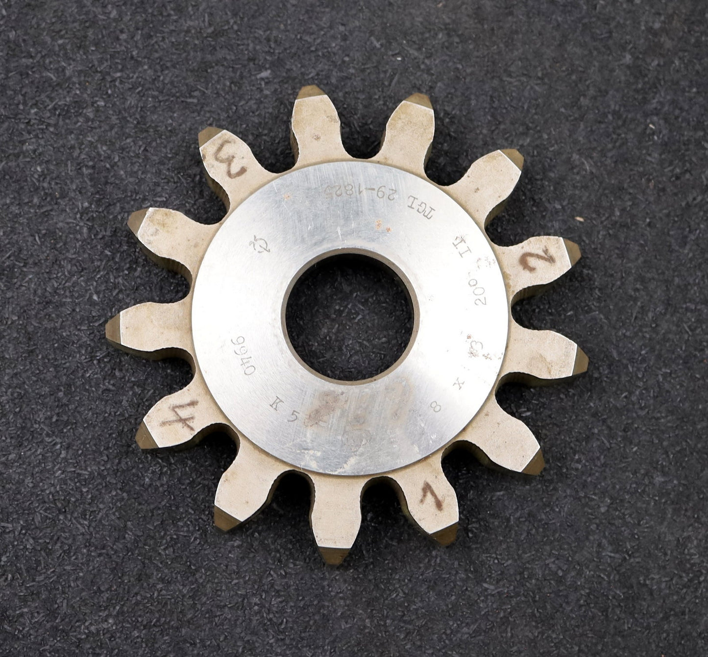 Bild des Artikels PWS-Scheibenschneidrad-gear-shaper-m=-8mm-EGW=-20°-Z=-13-Ø-127-x-18-x-Ø-1-1/4"