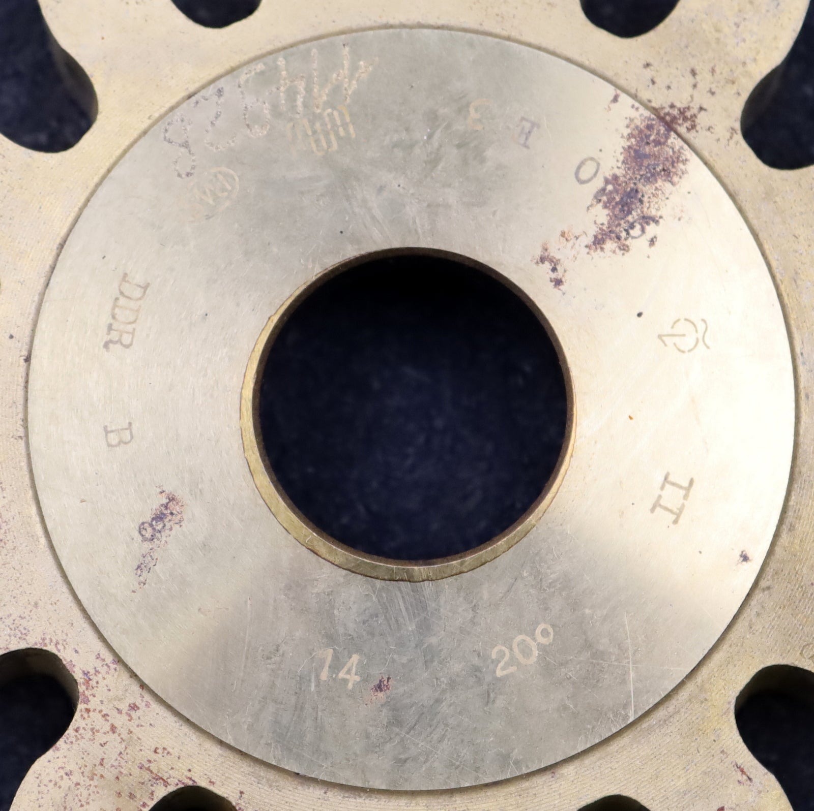 Bild des Artikels PWS-Scheibenschneidrad-gear-shaper-m=-8mm-EGW=-20°-Z=-14-BP-II-Ø-135x25xØ-1-1/4"