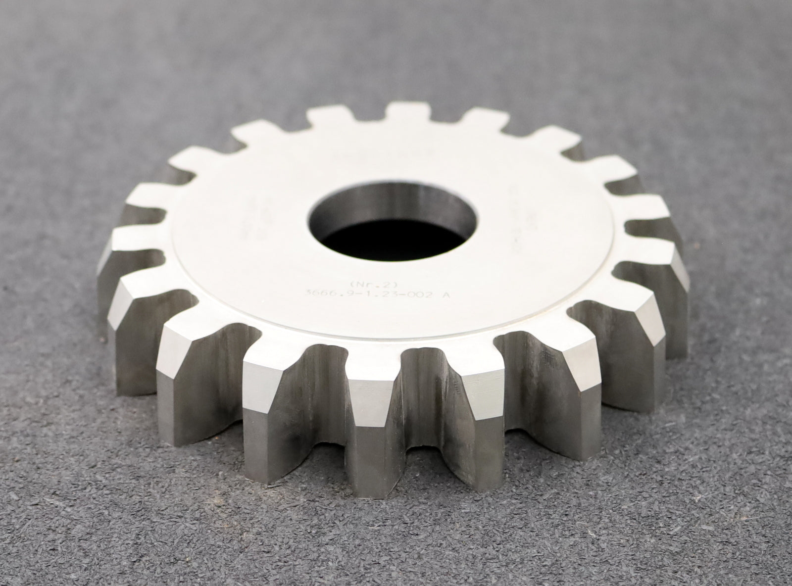 Bild des Artikels LORENZ-Scheibenschneidrad-gear-shaper-m=-8mm-EGW=-20°-Z=-18-haP0-0,92mn