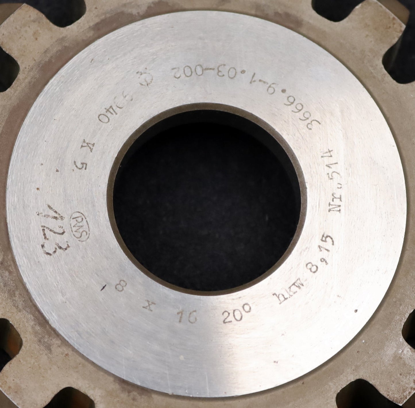 Bild des Artikels PWS-Scheibenschneidrad-gear-shaper-m=-8mm-EGW=-20°-Z=-16-Ø-149-x-29-x-Ø-1-3/4"