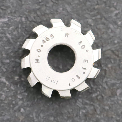 Bild des Artikels IMS-Vollstahl-Wälzfräser-m=-0,465mm-20°-EGW-DIN867-1gg.-Rechts-Ø24x10xØ8mm