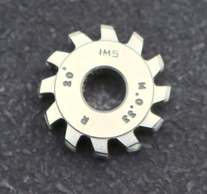 Bild des Artikels IMS-Vollstahl-Wälzfräser-m=-0,35mm-20°-EGW-DIN867-1gg.-Rechts-Ø24x8xØ8mm