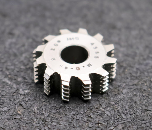 Bild des Artikels IMS-Vollstahl-Wälzfräser-m-=-0,46mm-20°-EGW-DIN867-1gg.-Rechts-Ø24x8xØ8mm