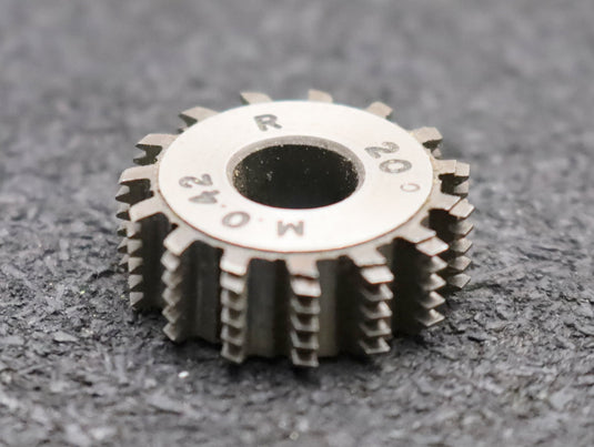 Bild des Artikels Vollstahl-Wälzfräser-m-=-0,42mm-20°-EGW-Bezugsprofil-DIN867-1gg.-rechts