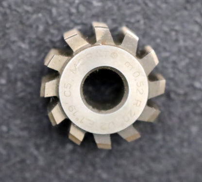 Bild des Artikels MORAT-Vollstahl-Wälzfräser-m-=-0,52mm-20°-EGW-Bezugsprofil-DIN867-1gg.-rechts