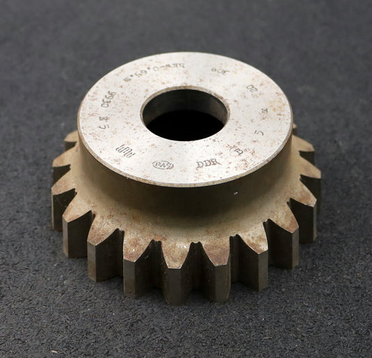 Bild des Artikels PWS-Glockenschneidrad-für-Zahnwellen-DIN5480-m=5mm-EGW-30°-Z=20-Restbreite-13mm