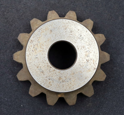 Bild des Artikels PWS-Glockenschneidrad-für-Zahnwellen-DIN5480-m=8mm-EGW-30°-Z=14-Ø124x48xØ1-1/4"