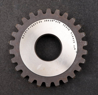 Bild des Artikels Scheibenschneidrad-m=5mm-EGW-20°-Z=26-Ø138x29xØ1-3/4"-Qualität-A-HSS30