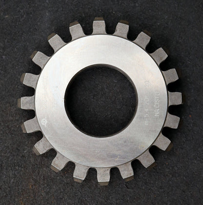 Bild des Artikels NACISTO-Scheibenschneidrad-m=5mm-EGW-20°-Z=20-Ø109x17xØ1-3/4"-gebraucht