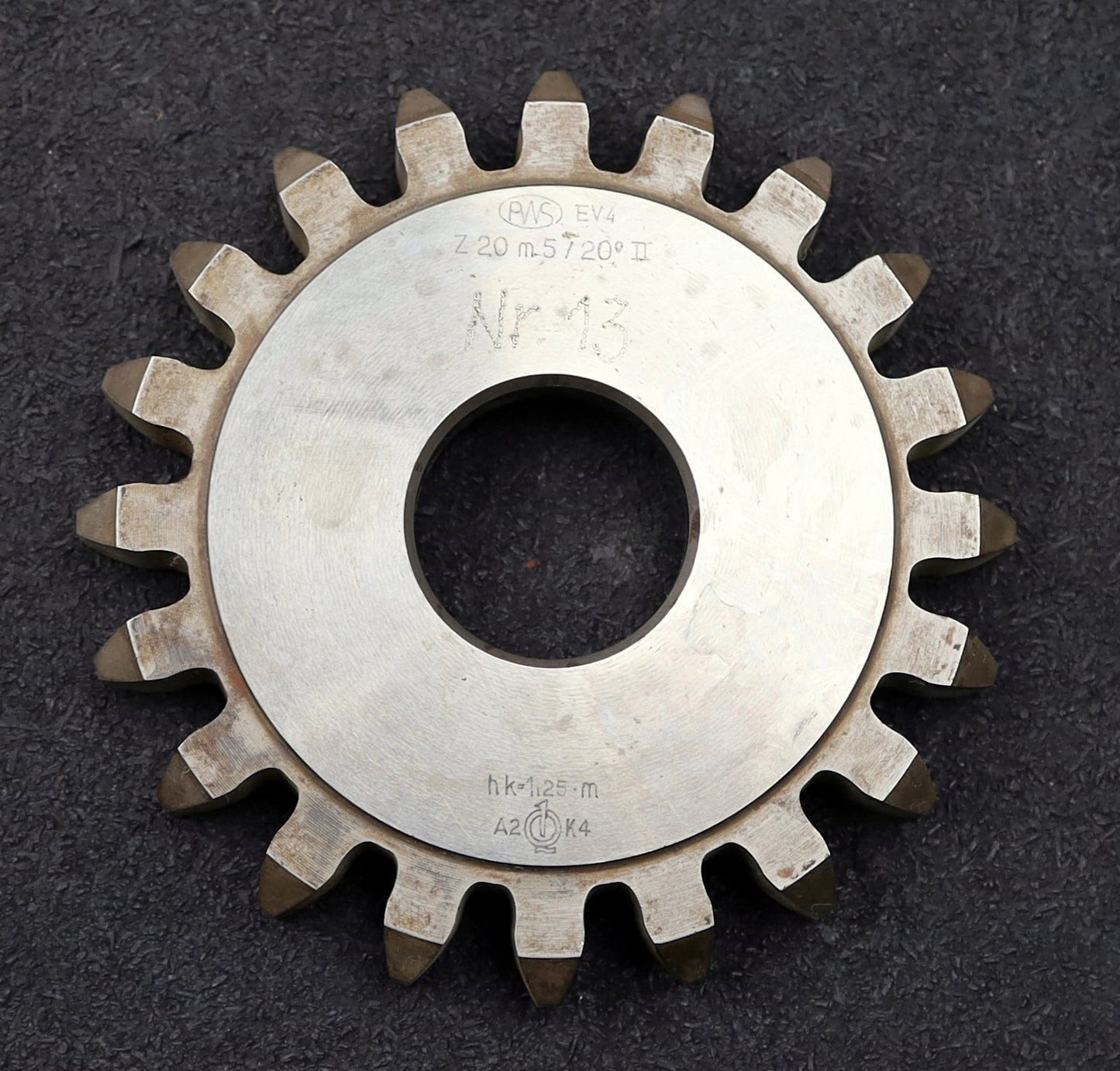 Bild des Artikels PWS-Scheibenschneidrad-m=5mm-EGW-20°-Z=20-hk-1,25m-BP-II-Ø113x16xØ1-1/4"