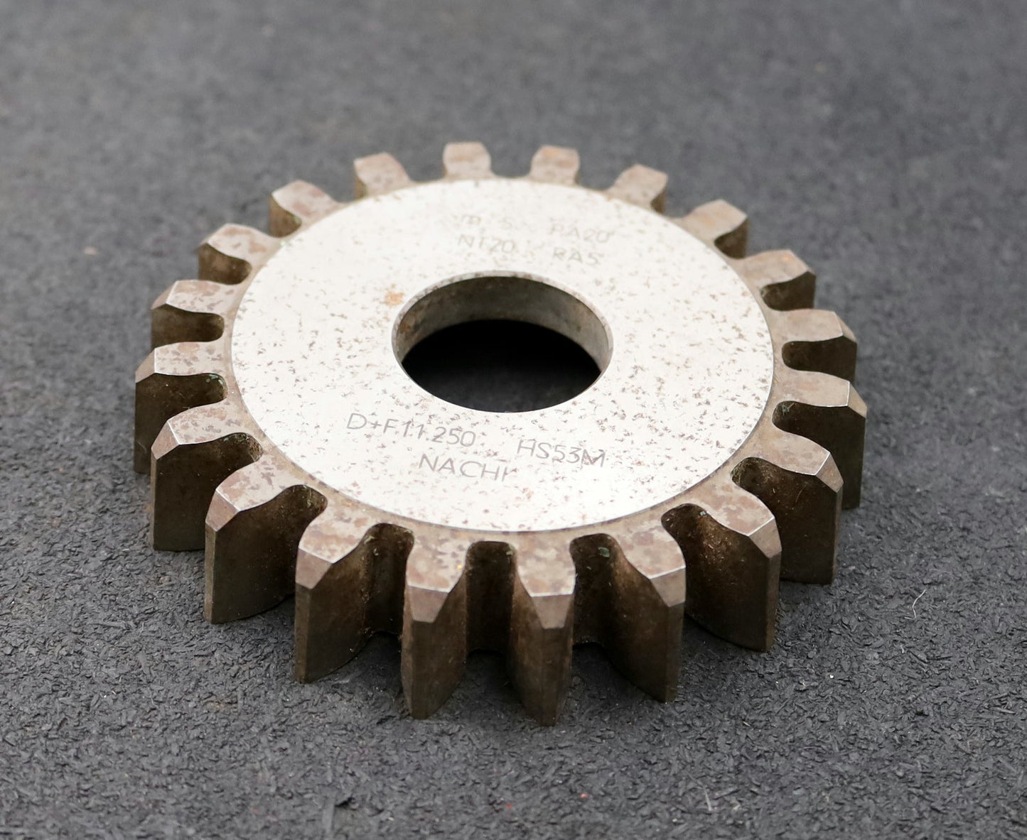 Bild des Artikels NACI-Scheibenschneidrad-m=5mm-EGW-20°-Z=20-RA5°-Ø113x22xØ1-3/4"-HS53M