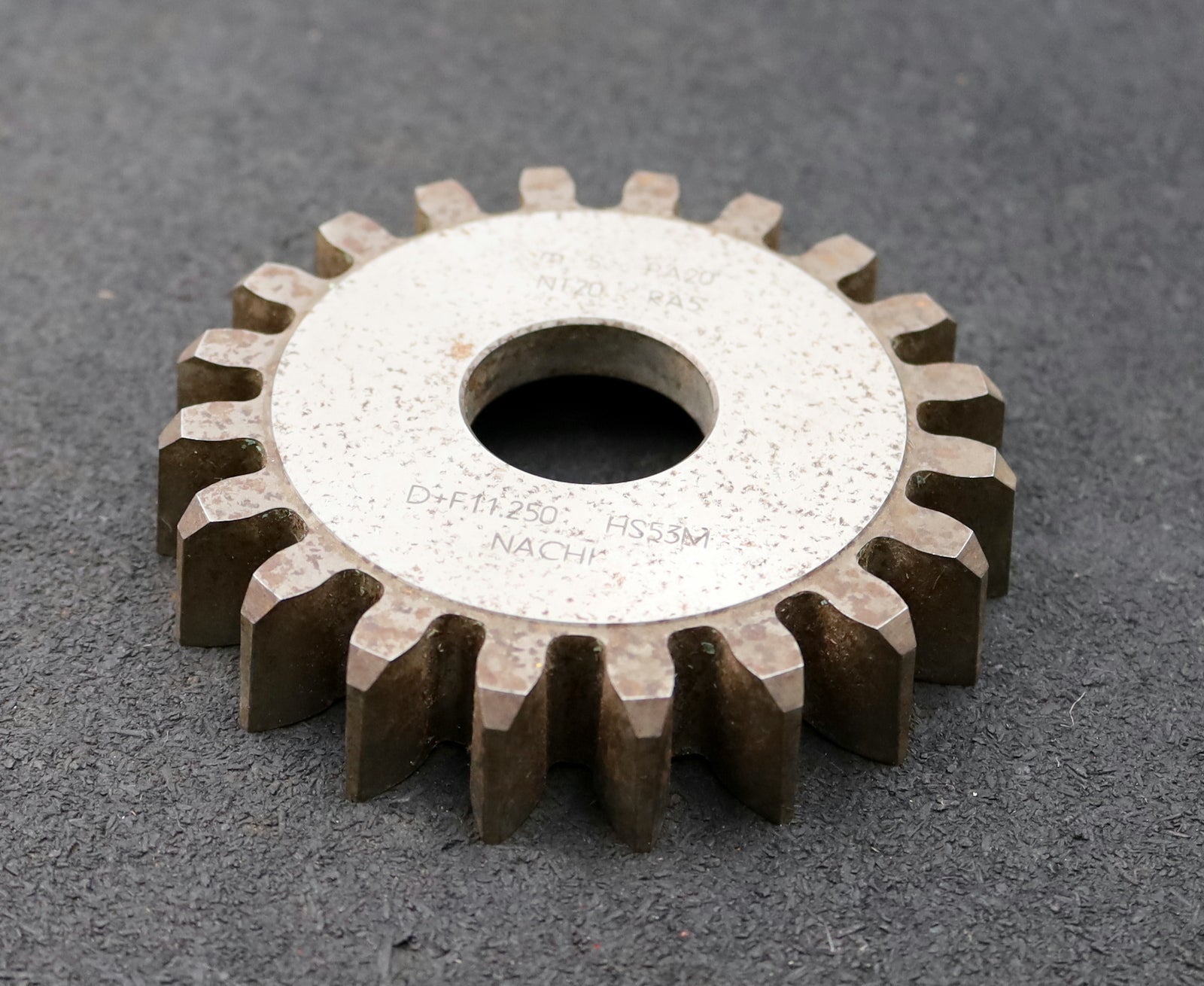 Bild des Artikels NACI-Scheibenschneidrad-m=5mm-EGW-20°-Z=20-RA5°-Ø113x22xØ1-3/4"-HS53M