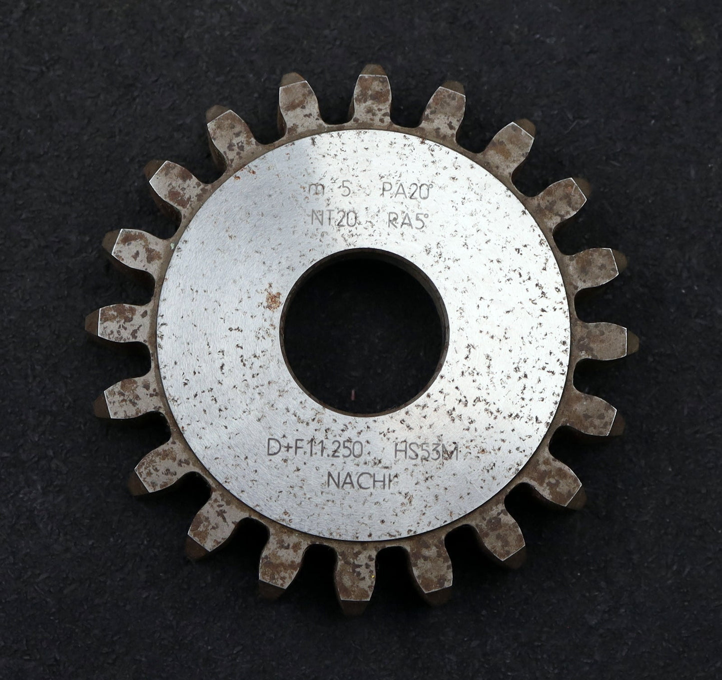Bild des Artikels NACI-Scheibenschneidrad-m=5mm-EGW-20°-Z=20-RA5°-Ø113x22xØ1-3/4"-HS53M
