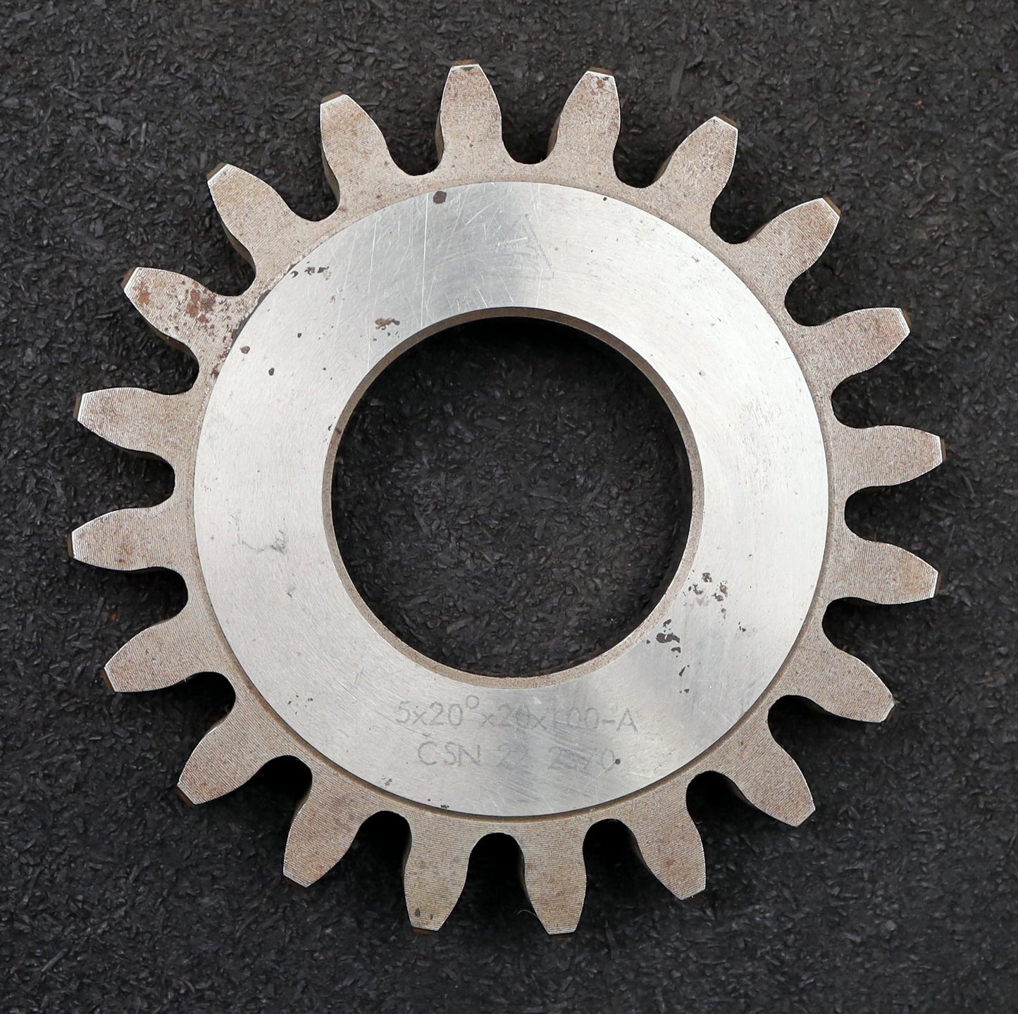 Bild des Artikels TOS-Scheibenschneidrad-m=5mm-EGW-20°-Z=20-Ø112x15xØ1-3/4"-Qualität-A-HSS30