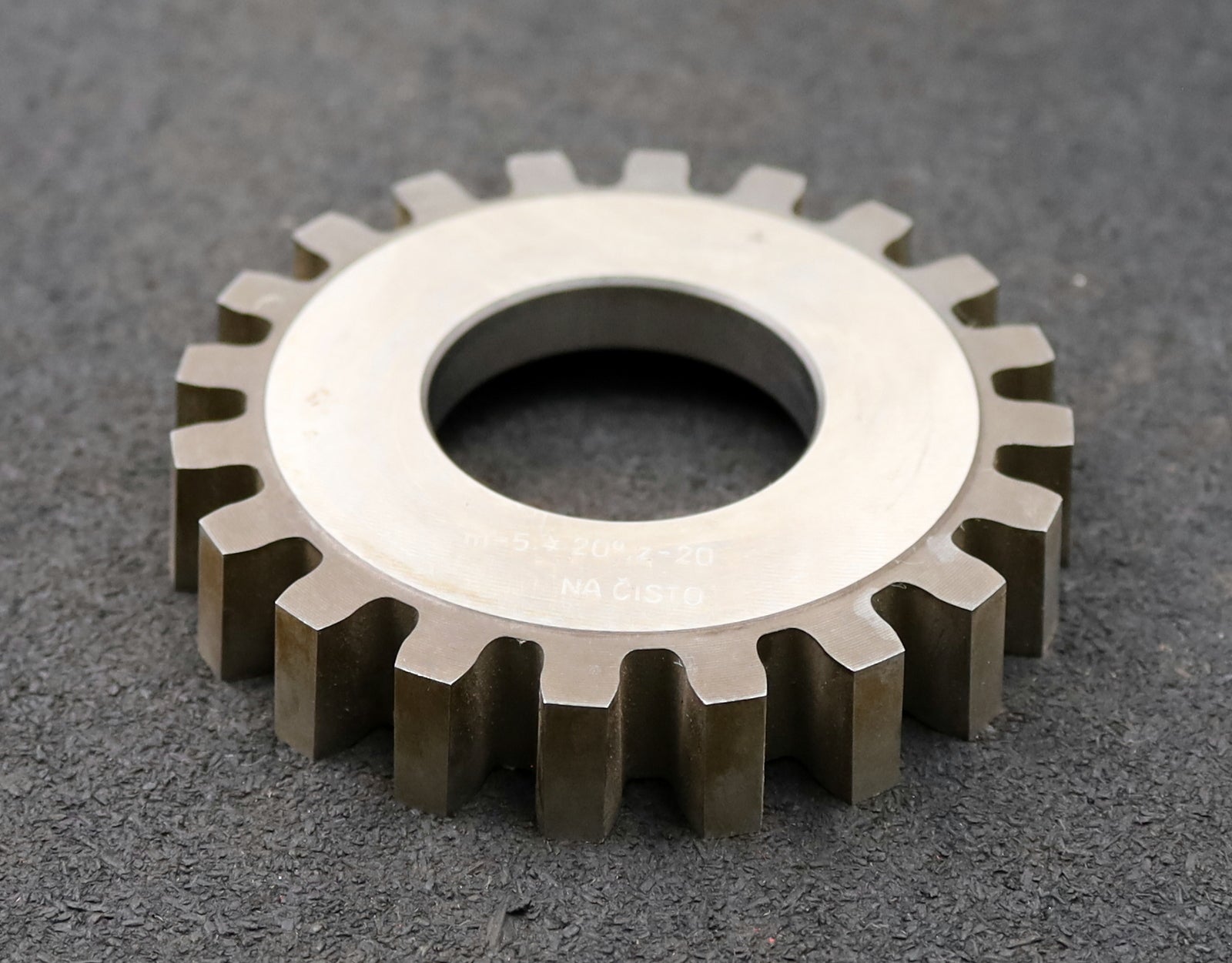 Bild des Artikels NACISTO-Scheibenschneidrad-m=5mm-EGW-20°-Z=20-Ø105x19xØ1-3/4"-gebraucht