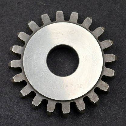 Bild des Artikels LORENZ-Scheibenschneidrad-Vorschneider-m=5mm-EGW-20°-Z=20-Kh-1,25xm-gebraucht