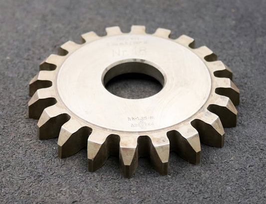Bild des Artikels PWS-Scheibenschneidrad-m=5mm-EGW-20°-Z=20-hk-1,25m-BP-II-Restbreite-8mm