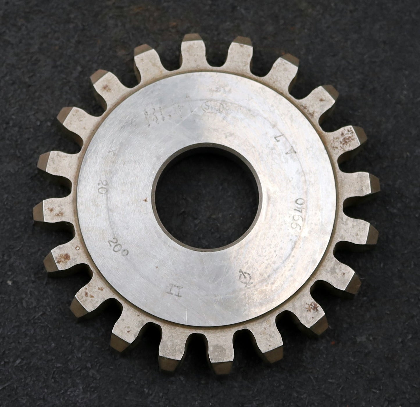 Bild des Artikels PWS-Scheibenschneidrad-m=5mm-EGW-20°-Z=20-BP-II-Ø110x15xØ1-1/4"-gebraucht