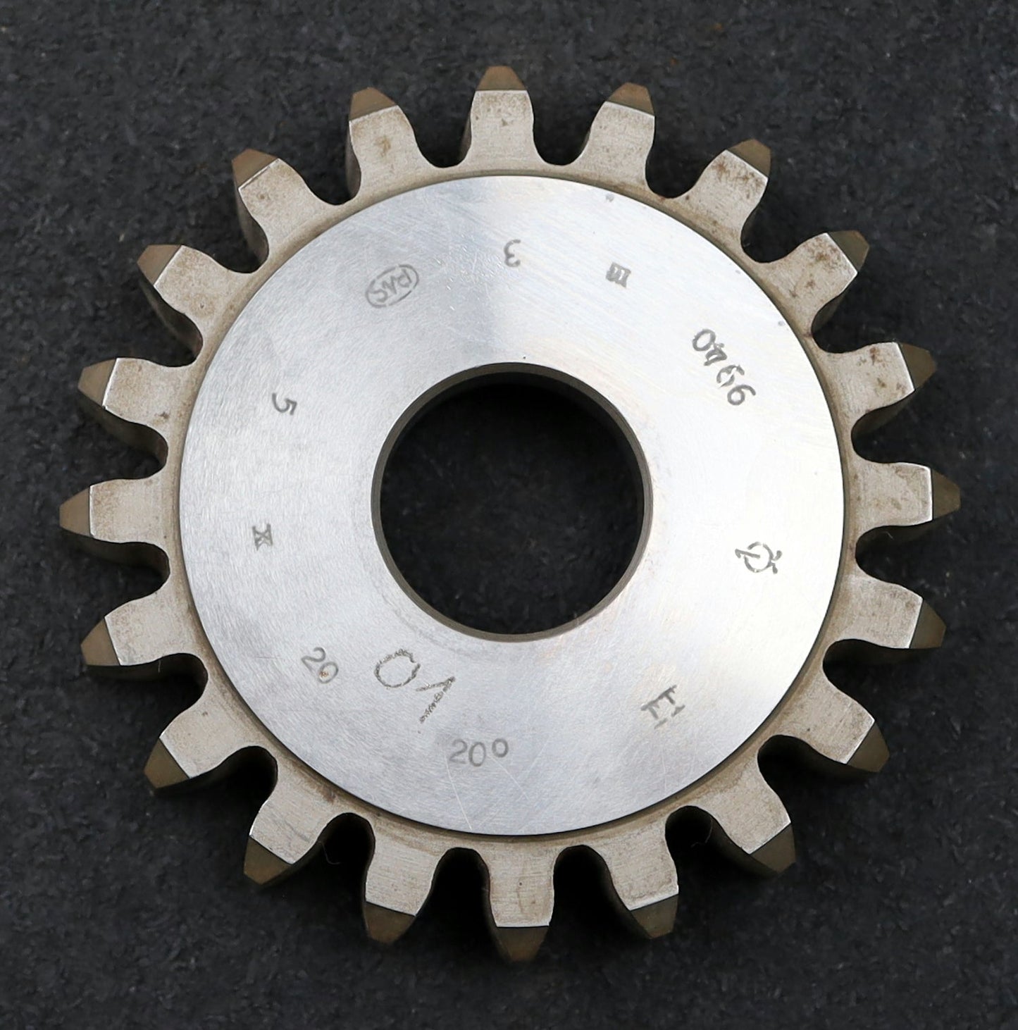 Bild des Artikels PWS-Scheibenschneidrad-m=5mm-EGW-20°-Z=20-BP-II-Ø114x22xØ1-1/4"-gebraucht