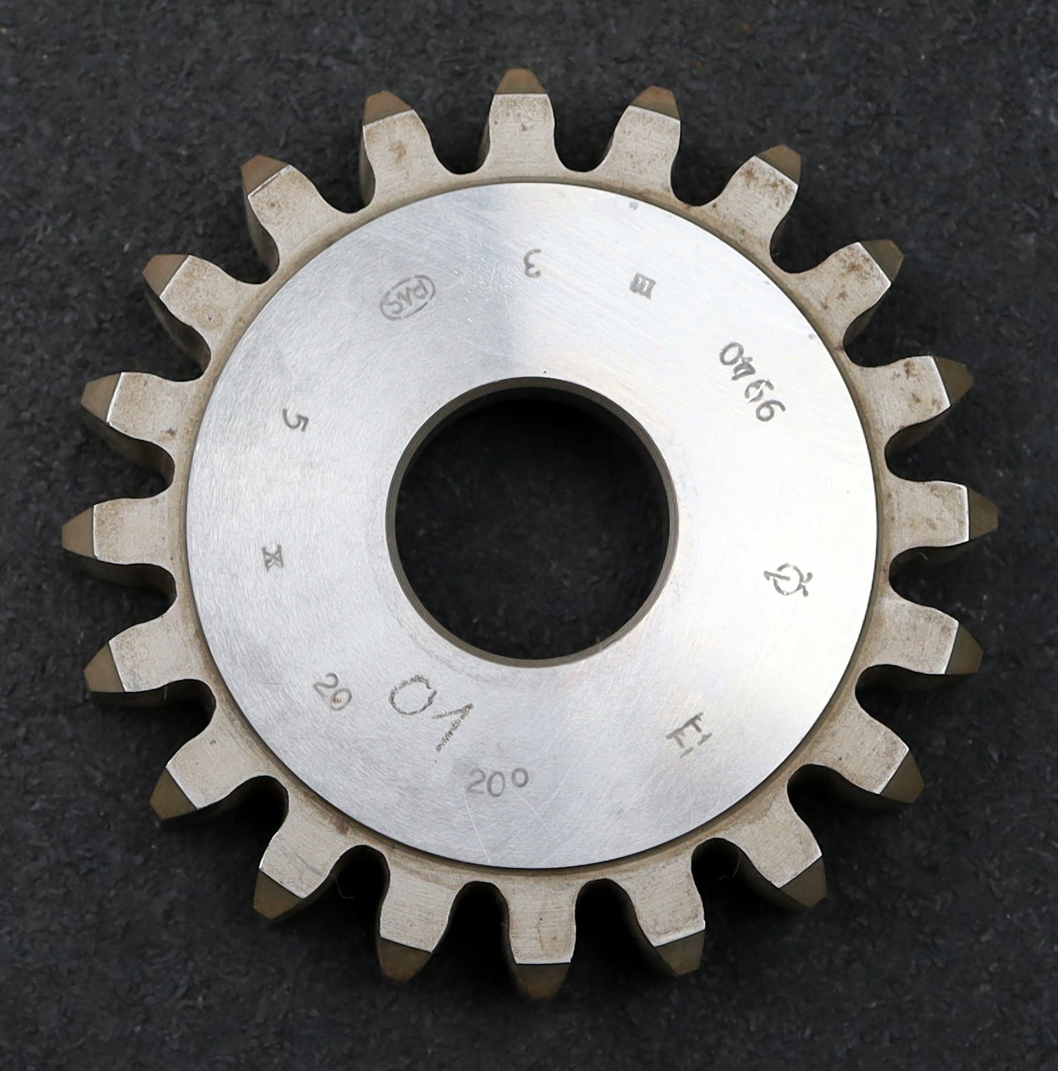 Bild des Artikels PWS-Scheibenschneidrad-m=5mm-EGW-20°-Z=20-BP-II-Ø114x22xØ1-1/4"-gebraucht