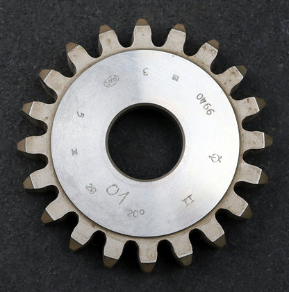 Bild des Artikels PWS-Scheibenschneidrad-m=5mm-EGW-20°-Z=20-BP-II-Ø114x22xØ1-1/4"-gebraucht