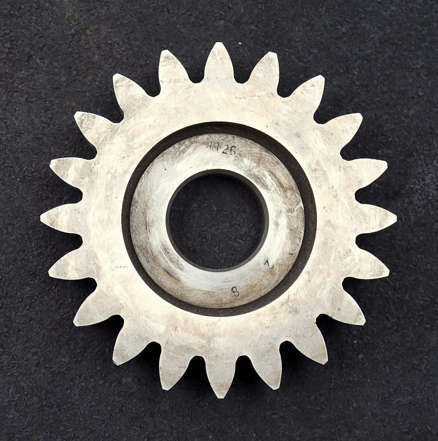 Bild des Artikels PWS-Scheibenschneidrad-m=5mm-EGW-20°-Z=20-BP-II-Ø114x22xØ1-1/4"-gebraucht