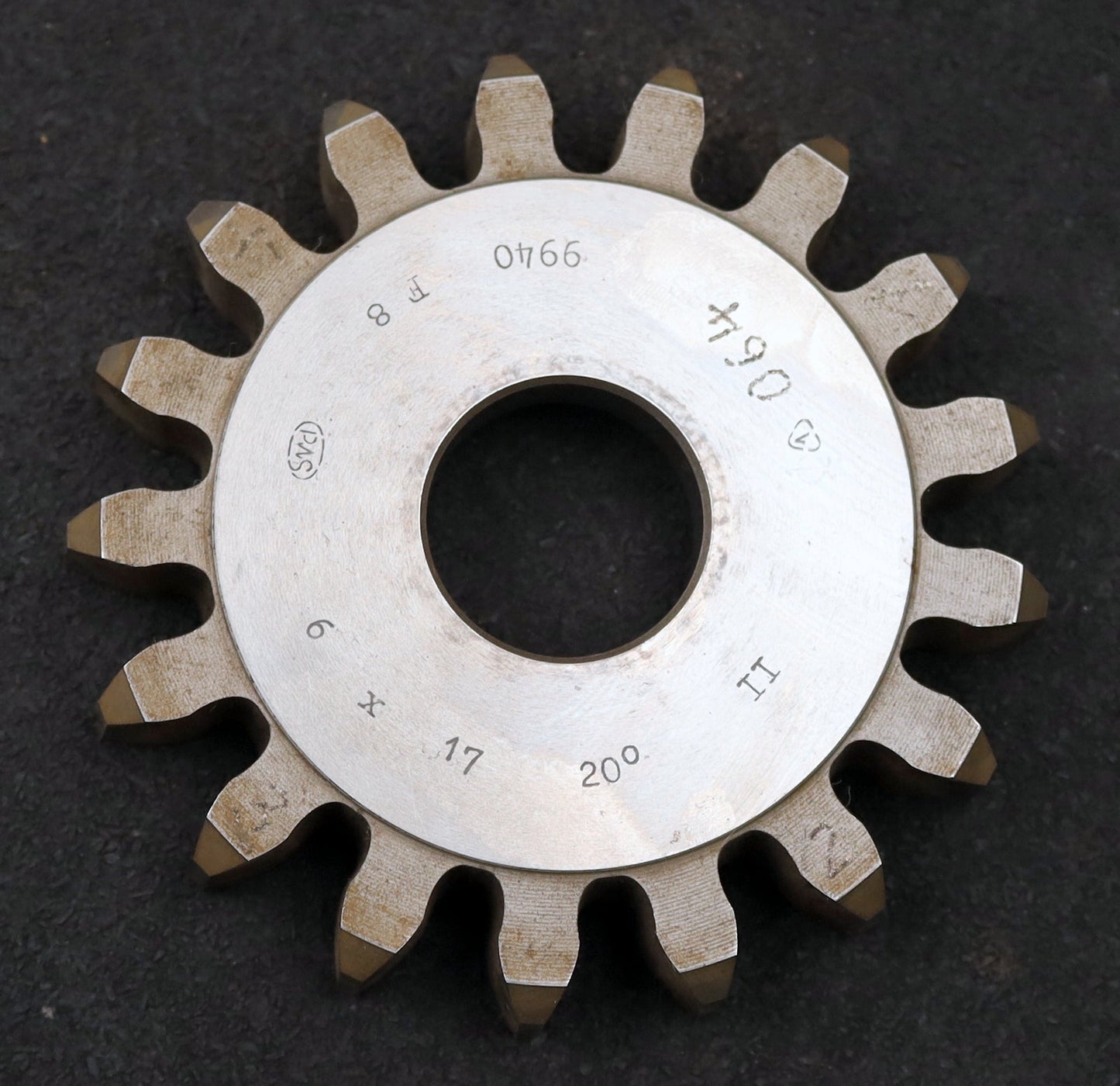 Bild des Artikels PWS-Scheibenschneidrad-m=6mm-EGW-20°-Z=17-BP-II-Ø117x20xØ1-1/4"-gebraucht