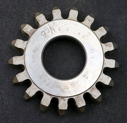 Bild des Artikels PWS-Scheibenschneidrad-m=6mm-EGW-20°-Z=17-BP-II-Ø117x19xØ1-3/4"-gebraucht