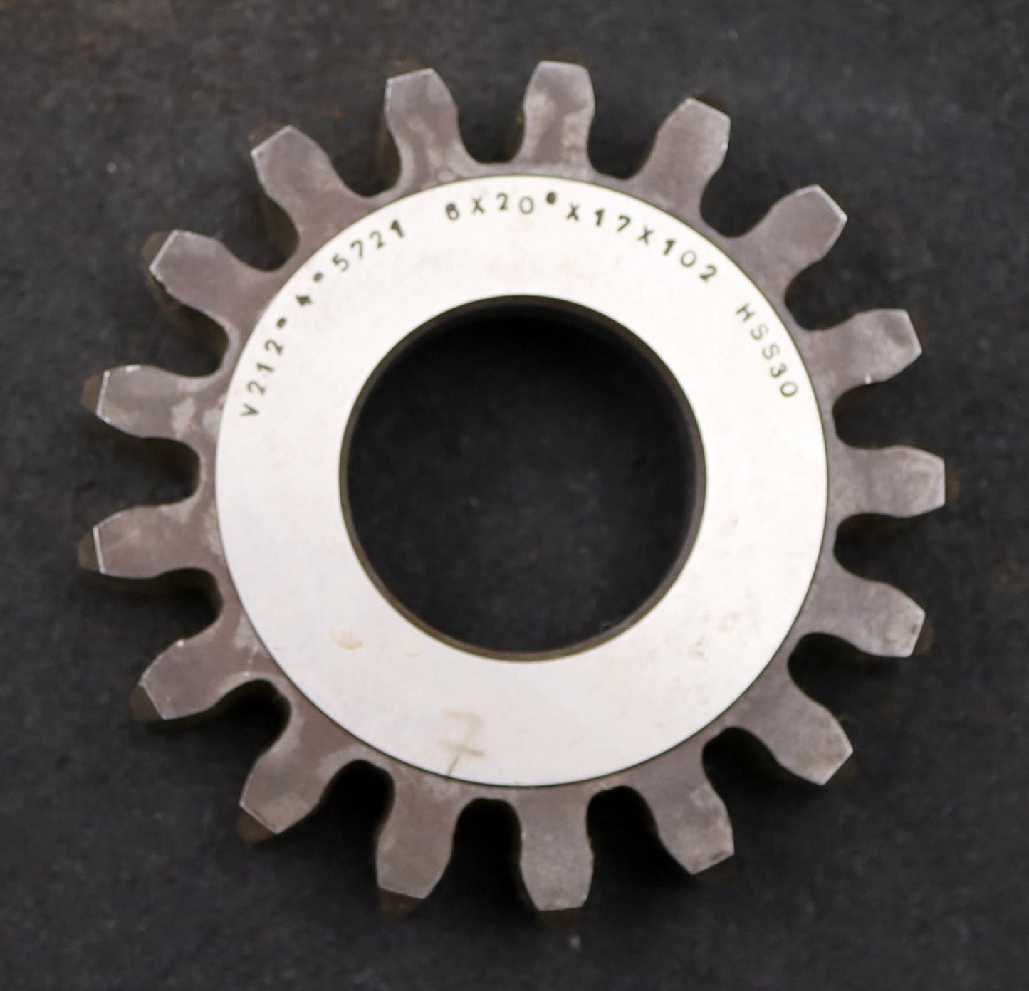 Bild des Artikels Scheibenschneidrad-m=6mm-EGW-20°-Z=17-Ø118x26xØ1-3/4"-Material-HSS30