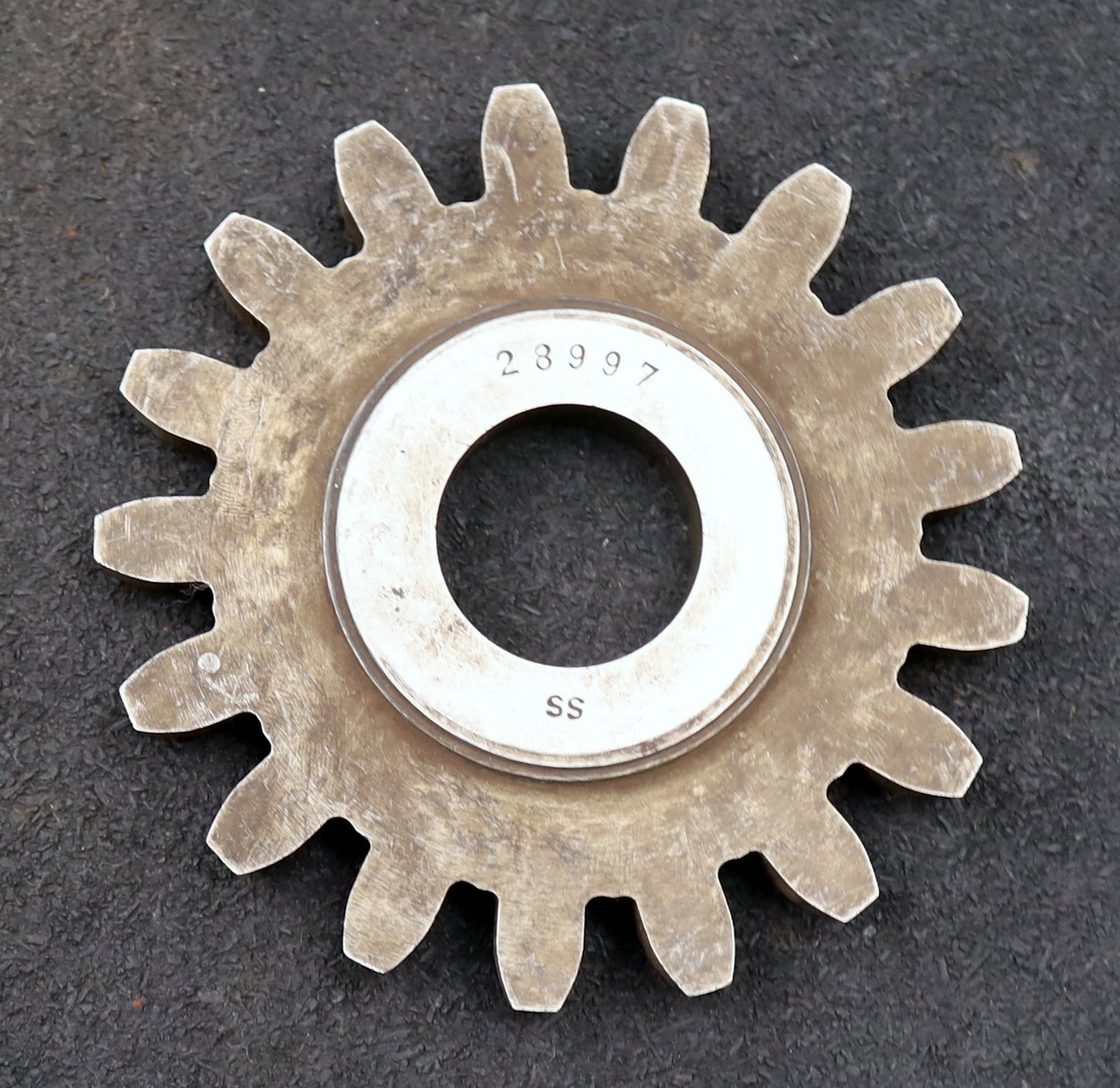 Bild des Artikels Scheibenschneidrad-m=6mm-EGW-20°-Z=17-Ø111x13xØ1-1/4"-Zahnkopfhöhe-7,5