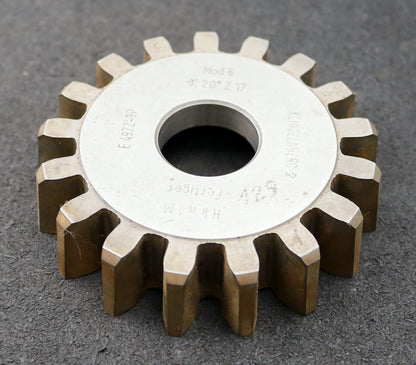 Bild des Artikels KLINGELNBERG-Scheibenschneidrad-m=6mm-EGW-20°-Z=17-Hkw1M-Ø114x27xØ1-1/4"