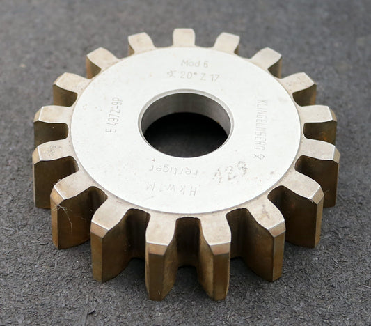 Bild des Artikels KLINGELNBERG-Scheibenschneidrad-m=6mm-EGW-20°-Z=17-Hkw1M-Ø114x27xØ1-1/4"