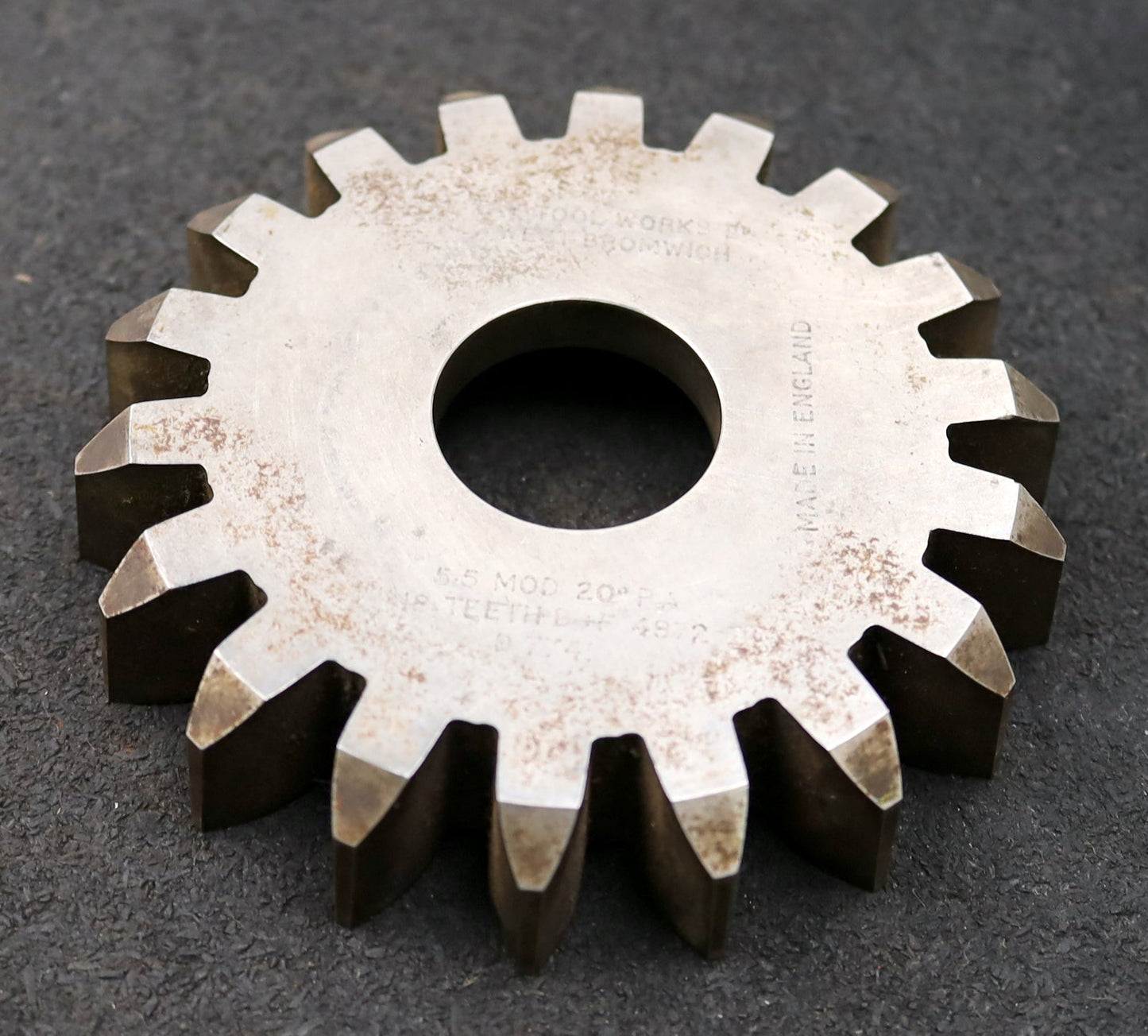 Bild des Artikels TAY-TOOL-WORKS-LTD-Scheibenschneidrad-m=5,5mm-EGW-20°-Z=18-Ø114x23xØ1-1/4"