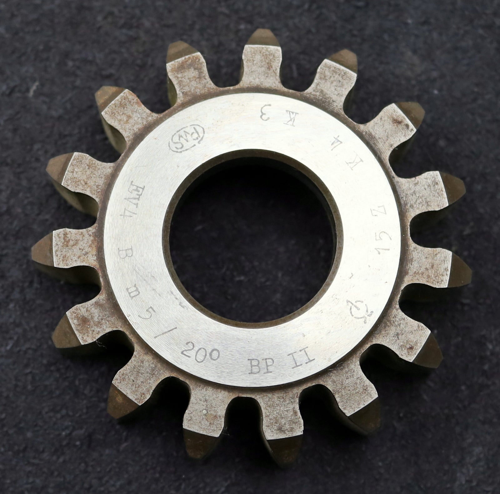 Bild des Artikels PWS-Scheibenschneidrad-m=5mm-EGW-20°-Z=15-BP-II-Ø89x23xØ1-1/4"-gebraucht