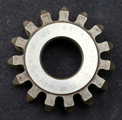 Bild des Artikels PWS-Scheibenschneidrad-m=5mm-EGW-20°-Z=15-BP-II-Ø89x23xØ1-1/4"-gebraucht