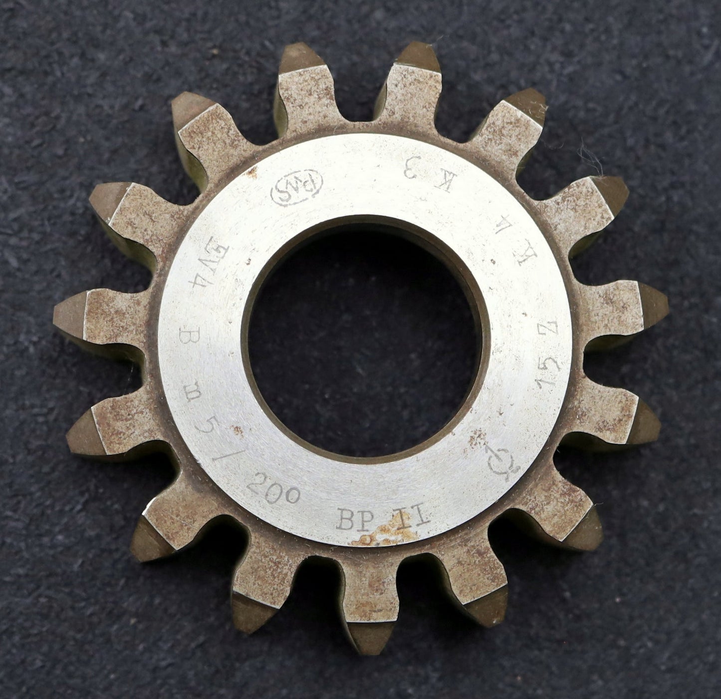 Bild des Artikels PWS-Scheibenschneidrad-m=5mm-EGW-20°-Z=15-BP-II-Ø88x23xØ1-1/4"-Qualität-B