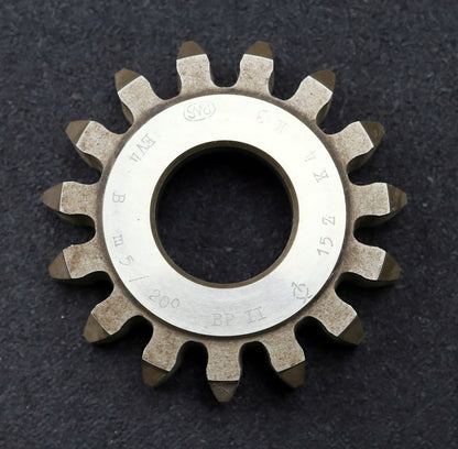 Bild des Artikels PWS-Scheibenschneidrad-m=5mm-EGW-20°-Z=15-BP-II-Ø88x21xØ1-1/4"-Qualität-B