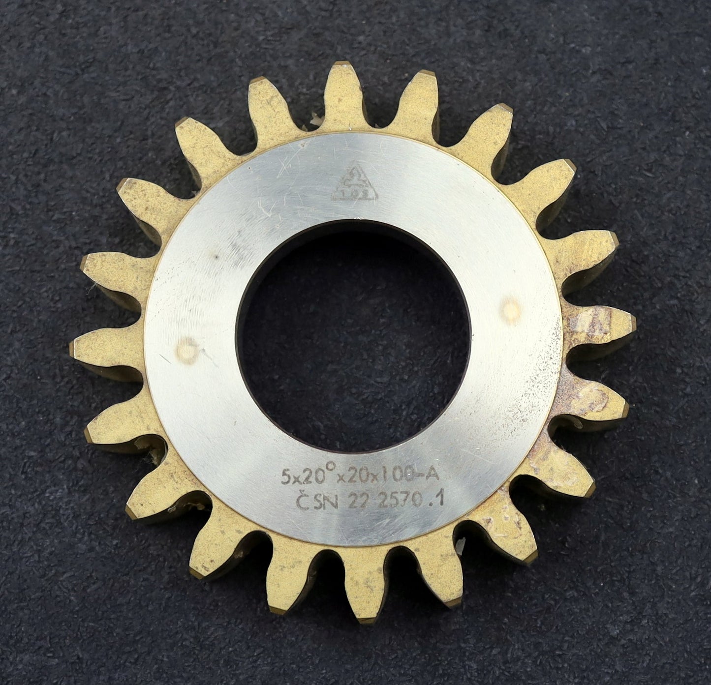 Bild des Artikels TOS-Scheibenschneidrad-m=5mm-EGW-20°-Z=20-Ø114x24xØ1-3/4"-Qualität-A-gebraucht