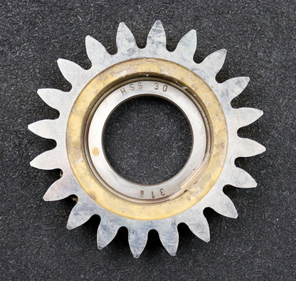 Bild des Artikels TOS-Scheibenschneidrad-m=5mm-EGW-20°-Z=20-Ø114x24xØ1-3/4"-Qualität-A-gebraucht