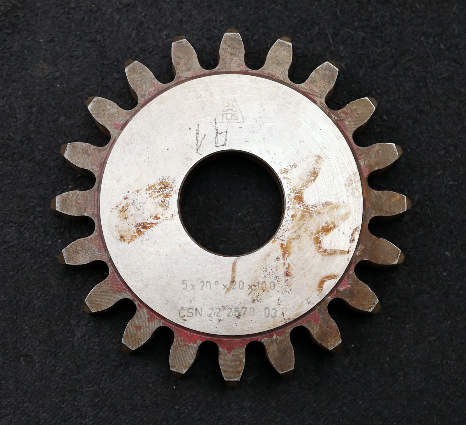 Bild des Artikels TOS-Scheibenschneidrad-gear-shaper-m=5mm-20°-EGW-Z=20-Ø113x15xØ1-3/4"-gebraucht