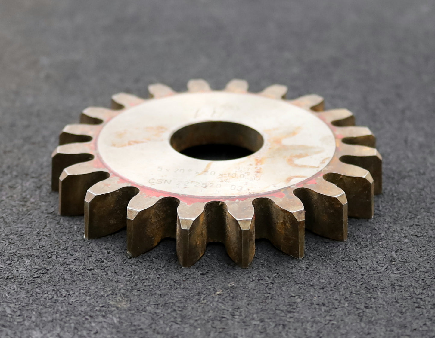 Bild des Artikels TOS-Scheibenschneidrad-gear-shaper-m=5mm-20°-EGW-Z=20-Ø113x15xØ1-3/4"-gebraucht