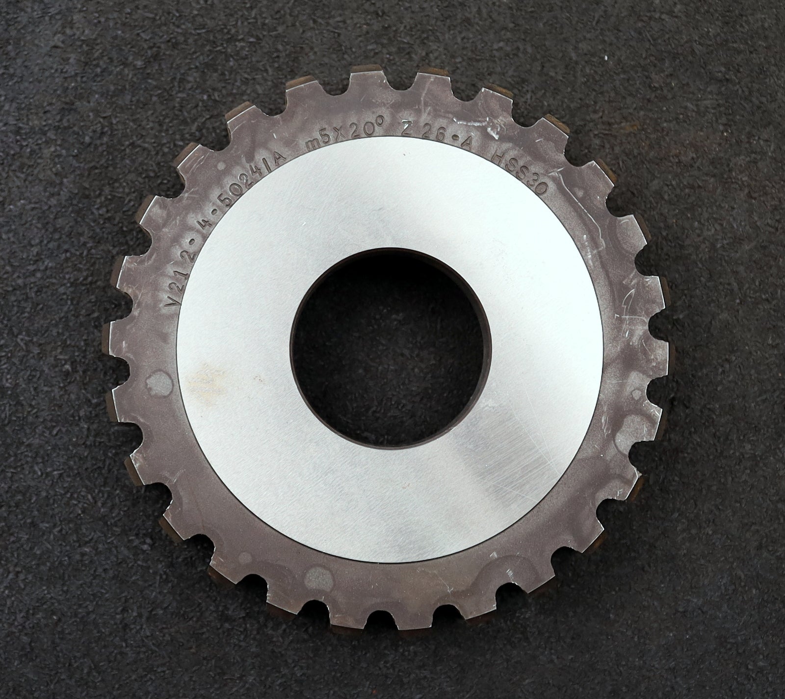 Bild des Artikels Scheibenschneidrad-gear-shaper-m=5mm-20°-EGW-Z=26-Ø140x24xØ1-3/4"-HSS30