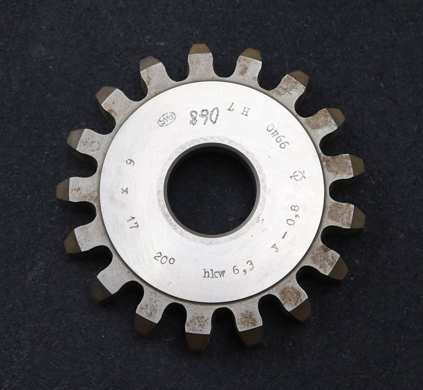 Bild des Artikels PWS-Scheibenschneidrad-gear-shaper-m=-6mm-EGW-20°-Z=-17-hkw-6,3m-