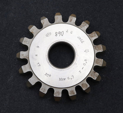 Bild des Artikels PWS-Scheibenschneidrad-gear-shaper-m=-6mm-EGW-20°-Z=-17-hkw-6,3m-