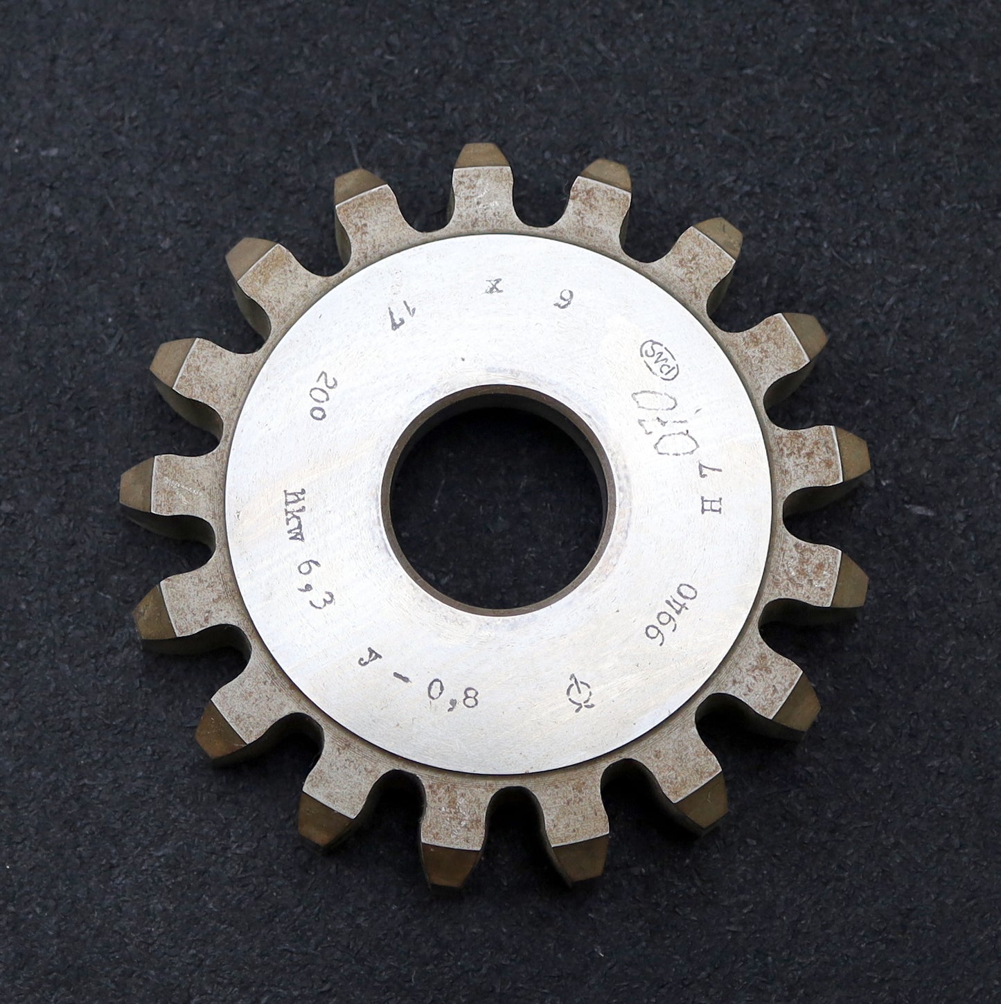 Bild des Artikels PWS-Scheibenschneidrad-gear-shaper-m=6mm-20°-EGW-Z=17-hkw-6,3m-Ø114x21xØ1-1/4"