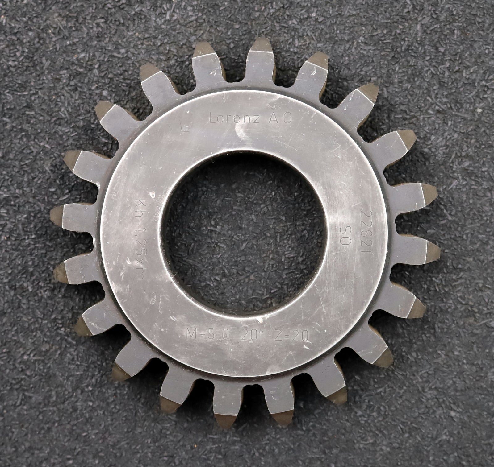 Bild des Artikels LORENZ-Scheibenschneidrad-gear-shaper-m=5mm-20°-EGW-Z=20-Kh-1,25xm-+Beschichtung