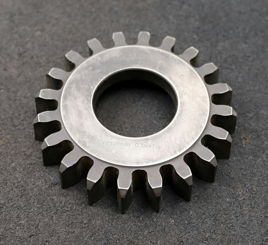 Bild des Artikels LORENZ-Scheibenschneidrad-gear-shaper-Vorschneider-m=5mm-20°-EGW-Z=20-hkw-1,3xm