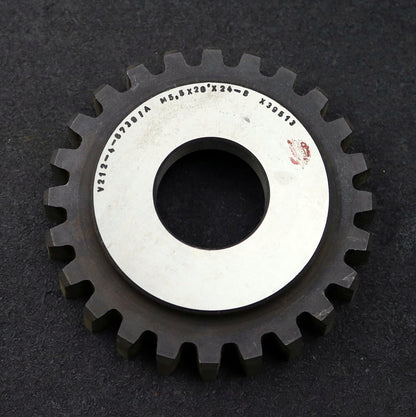 Bild des Artikels Scheibenschneidrad-gear-shaper-m=5,5mm-EGW-20°-Z=24-Ø143x37xØ1-3/4"-Qualität-B